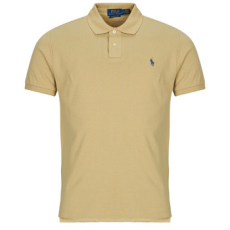 Polo Ralph Lauren Rövid ujjú galléros pólók POLO AJUSTE DROIT EN COTON BASIC MESH Bézs EU M