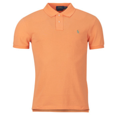 Polo Ralph Lauren Rövid ujjú galléros pólók POLO AJUSTE SLIM FIT EN COTON STRETCH MESH Narancssárga EU S