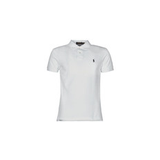 Polo Ralph Lauren Rövid ujjú galléros pólók POLO CINTRE SLIM FIT EN COTON BASIC MESH LOGO PONY PLAYER Fehér EU L