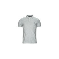 Polo Ralph Lauren Rövid ujjú galléros pólók POLO COUPE DROITE EN COTON BASIC MESH Szürke EU M