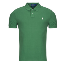 Polo Ralph Lauren Rövid ujjú galléros pólók POLO COUPE DROITE EN COTON BASIC MESH Zöld EU XXL