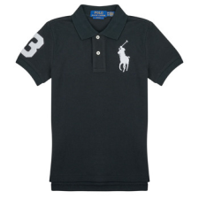 Polo Ralph Lauren Rövid ujjú galléros pólók SLIM POLO Fekete 8 Jahre gyerek póló