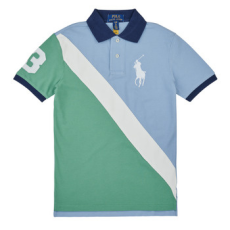 Polo Ralph Lauren Rövid ujjú galléros pólók SLIM POLO Sokszínű 10 / 12 Jahre