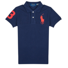 Polo Ralph Lauren Rövid ujjú galléros pólók SLIM POLO Tengerész 8 Jahre gyerek póló