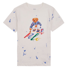 Polo Ralph Lauren Rövid ujjú pólók BEAR SS CN-KNIT SHIRTS-T-SHIRT Fehér 4 ans