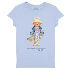 Polo Ralph Lauren Rövid ujjú pólók KNIT-T-SHIRT Kék 5 éves