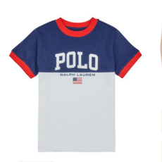Polo Ralph Lauren Rövid ujjú pólók SS CN RINGER-KNIT SHIRTS-T-SHIRT Sokszínű 3 ans