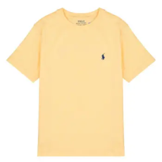 Polo Ralph Lauren Rövid ujjú pólók SS CN-TOPS-T-SHIRT Citromsárga 8 Jahre