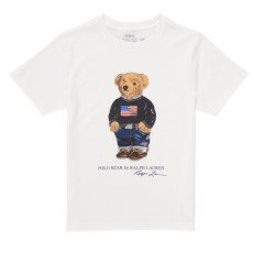 Polo Ralph Lauren Rövid ujjú pólók SS CN-TOPS-T-SHIRT Fehér 10 / 12 Jahre
