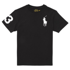 Polo Ralph Lauren Rövid ujjú pólók SS CN-TOPS-T-SHIRT Fekete 14 / 16 Jahre