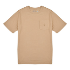 Polo Ralph Lauren Rövid ujjú pólók SS POCKET TEE Bézs 10 / 12 Jahre