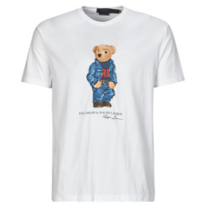 Polo Ralph Lauren Rövid ujjú pólók T-SHIRT AJUSTE EN COTON POLO BEAR Fehér EU S