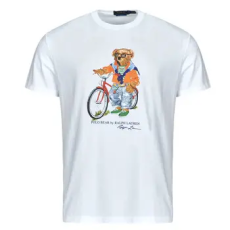 Polo Ralph Lauren Rövid ujjú pólók T-SHIRT POLO BEAR AJUSTE EN COTON Fehér EU S