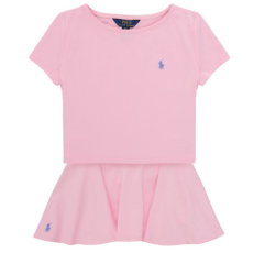 Polo Ralph Lauren Ruhák SSPONTSCTRST-SETS-SKIRT SET Rózsaszín 7 Jahre