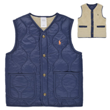 Polo Ralph Lauren Steppelt kabátok REV HARTLAND-OUTERWEAR-VEST Tengerész 14 / 16 Jahre gyerek kabát, dzseki