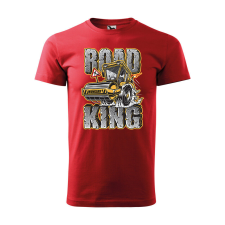 Póló Road king mintával - Piros XXXL méretben ajándéktárgy