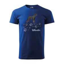 Póló Rottweiler mintával - Kék XL méretben ajándéktárgy