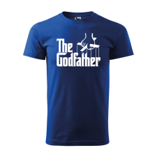  Póló The Godfather mintával - Kék S méretben ajándéktárgy