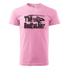Póló The rodfather mintával - Rózsaszín M méretben ajándéktárgy
