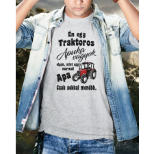  Póló traktorosoknak - Póló traktoros apáknak női póló