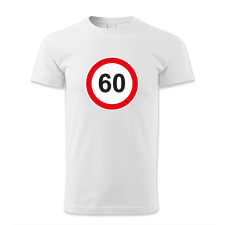polofun.hu 60. születésnap, KRESZ tábla férfi póló