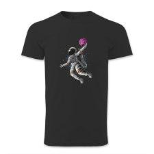 polofun.hu Asztronauta kosárlabdázik férfi póló