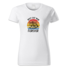 polofun.hu Best cat mom forever női póló