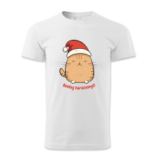 polofun.hu Boldog Karácsonyt, Cicás, Karácsony férfi póló