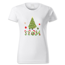 polofun.hu Fa SZOM, Karácsony női póló