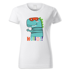 polofun.hu Helló dínó női póló
