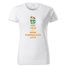 polofun.hu Keep calm and drink pumpkin spice latte, Halloween