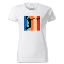 polofun.hu Kosárlabda 2, retró női póló