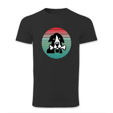 polofun.hu Kutya csonttal a szájában, retró