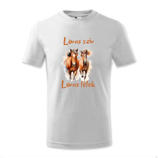 polofun.hu Lovas szív, lovas lélek gyerek póló