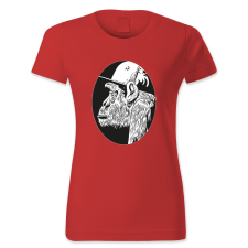 polofun.hu Majom baseball sapkában női póló