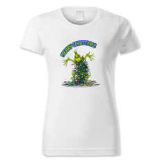 polofun.hu Merry Christmas, Grincs karácsonyfa díszekkel, Karácsony