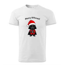 polofun.hu Merry Shitmas, Star Wars, Darth Vader, Karácsony férfi póló