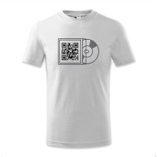polofun.hu QR kódos lemez gyerek póló