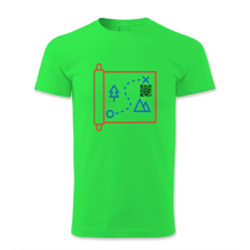 polofun.hu QR kódos térkép férfi póló