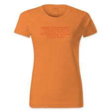 polofun.hu Stranger things, felirat női póló