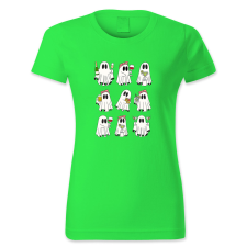 polofun.hu Szellemek mulatoznak, Halloween női póló