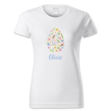 polofun.hu Tojás alak, virágos, Olívia, Húsvét