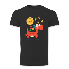 polofun.hu Ugró dínó férfi póló