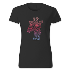 polofun.hu Zsiráf, mandala női póló