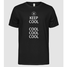 Pólómánia 0 - keep cool jav - Férfi Alap póló férfi póló