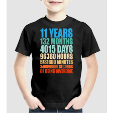 Pólómánia 11 years of being awesome - Uniszex Gyerek Póló gyerek póló