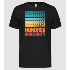 Pólómánia 180 Darts Retro felirat - Férfi Alap póló