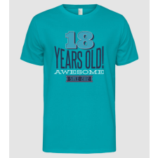 Pólómánia 18 years old awesome since 2002 - Férfi Alap póló férfi póló