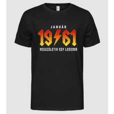 Pólómánia 1961 01-JANUÁR - Férfi Alap póló