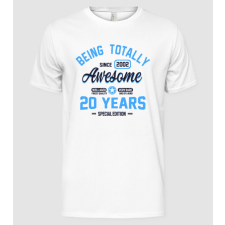 Pólómánia 20 years of being totally awesome - Férfi Alap póló férfi póló
